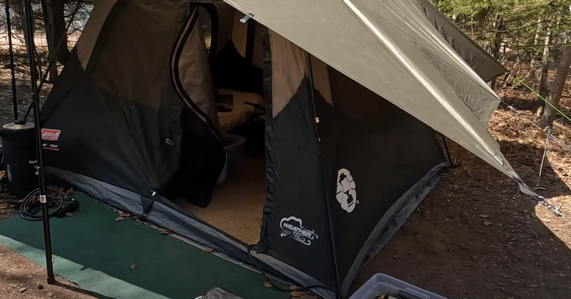The 3 benefits of using a tarp over my tent