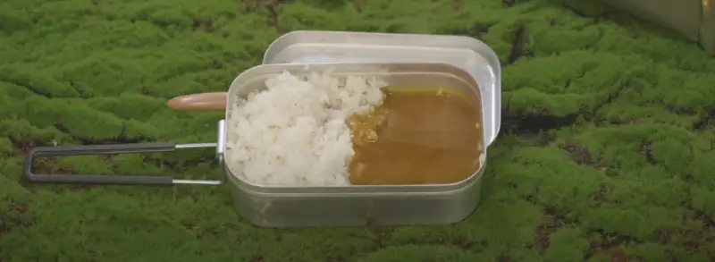 Various ways to cook rice when camping